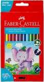 Faber-Castell 111622 12色珍寶六角木顏色
