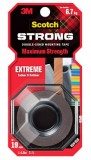 3M Scotch 414-S19 超強力雙面膠貼(19mm x 1.5M) <戶內及戶外用>