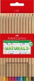 Faber-Castell 115012 Naturals 環保12色木顏色筆