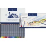 Faber-Castell 114636 36色水溶木顏色(鐵盒裝)