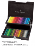 Faber-Castell 110072 專業級72色木顏色(珍藏木盒套裝)