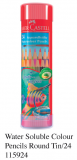 Faber-Castell 115924 24色木顏色(鐵筒裝)