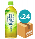 可口可樂 - 日本綾鷹 綠茶 650ml x 24支<原箱>