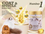 PinkPawPal 的毛髮和肌肉寵物補充劑 150g