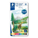 STAEDTLER 146C M12 鐵盒乾性木顏色(12色)