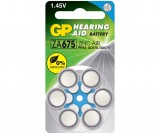 GP 助聽器電池ZA675 6粒咭裝