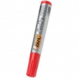 BIC 油性箱頭筆 (方嘴) - 紅色 Permanent Marker (Chisel Tip) - Red