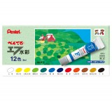 PENTEL WFR-12 日本版水彩(12色)